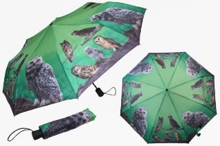 Obrázek z Deštník skládací 29cm - sova (12) 
